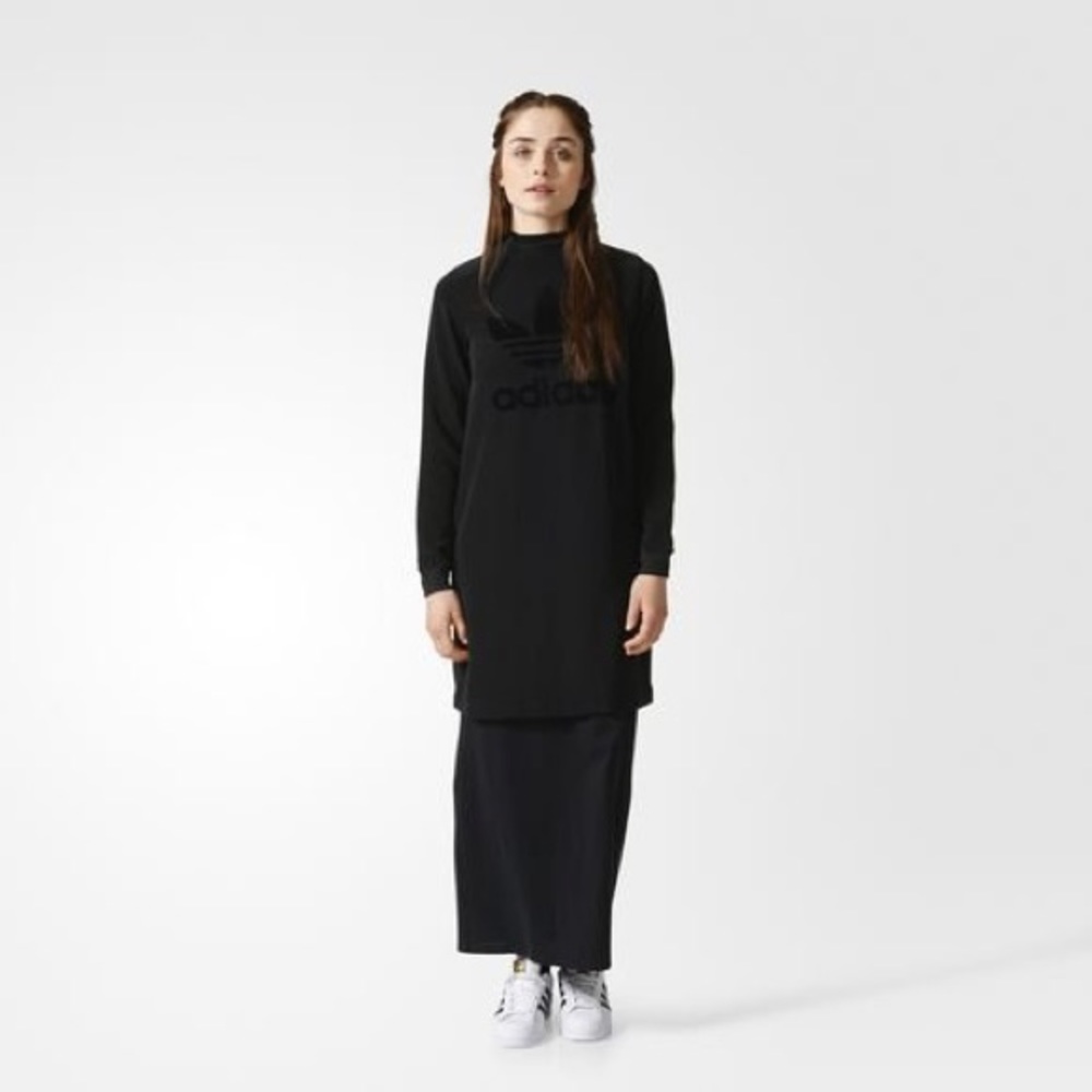 Adidas Trefoil High Low Dress - Picture 2 of 5